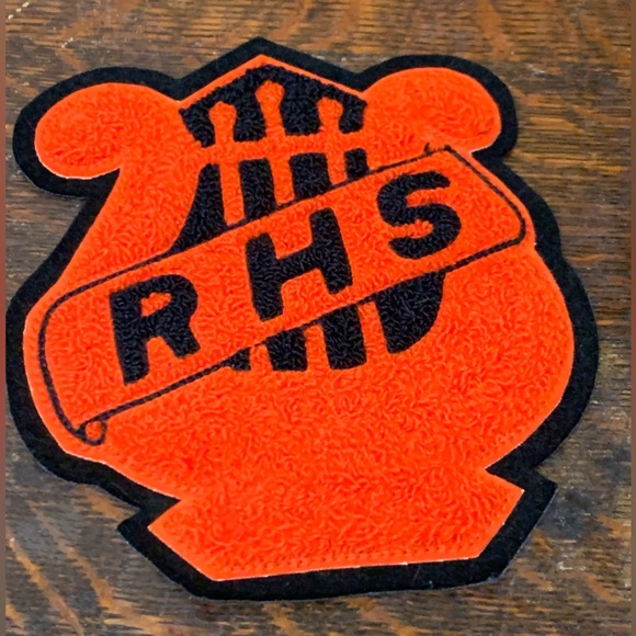 1950s Vintage RHS Marching Band Award Badge Patch - Picture 7 of 9